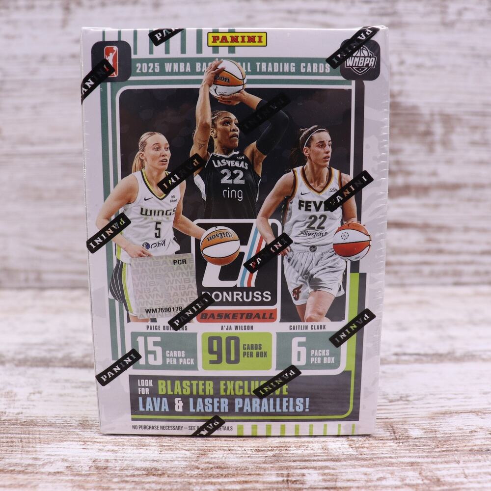 2025 Donruss WNBA Basketball Factory Sealed Blaster Box 90 Cards